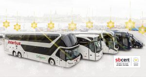 Hyr en säker buss till julens evenemang